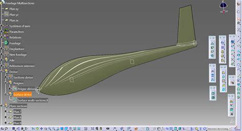 Image result for Fuselage Structure Design Catia