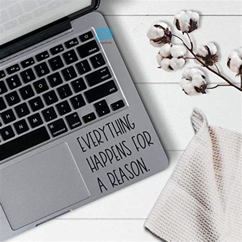SIGN EVER Everything Happens for A Reason Motivational Quotes Laptop ...