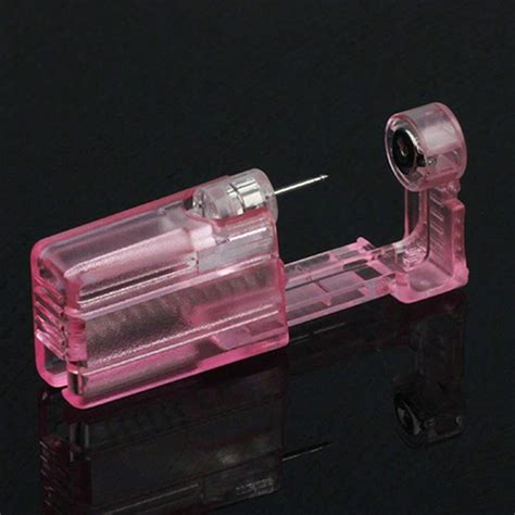 Kit de pistola para perforar las orejas por mismo, kit desechable de ...