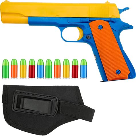 Kid Toy Gun Colt Classic M1911 Rubber Mini Teach | Ubuy India