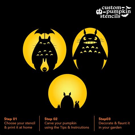 Pumpkin Carving Stencils Custom