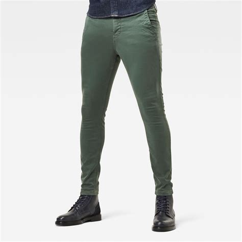 Skinny chino Pant | Men | Green | G-Star RAW®