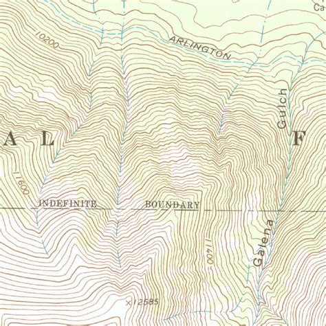 Mount Elbert, CO (1967, 24000-Scale) Map by United States Geological ...