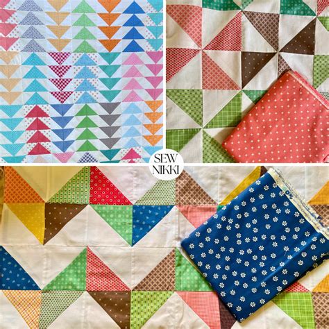 Image result for Easy Half Square Triangle Patterns