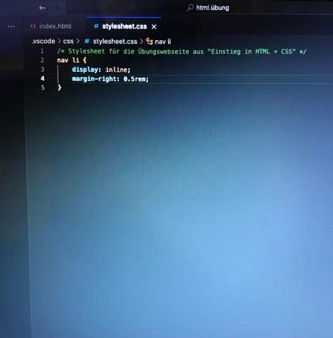 Image result for HTML Code MIT Eingebunder Datei CSS