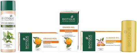 Buy Biotique Fresh Henna Color Protect Shampoo & Conditioner For Color ...