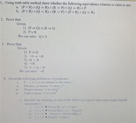 Image result for Truth Table Method