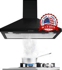 Buy Campanas De Cocina Negro Acero Inoxidable 30 In Black Kitchen ...