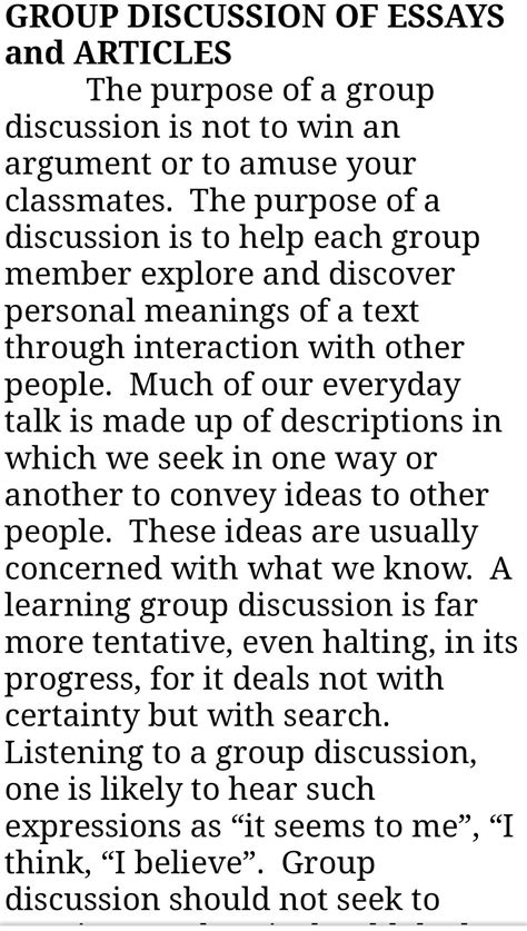 write an essay on the important tips for effective participation in ...