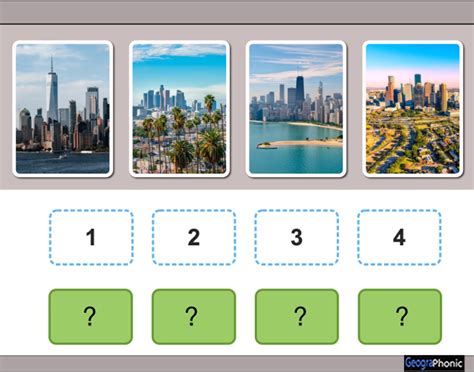 Us City Population Quiz