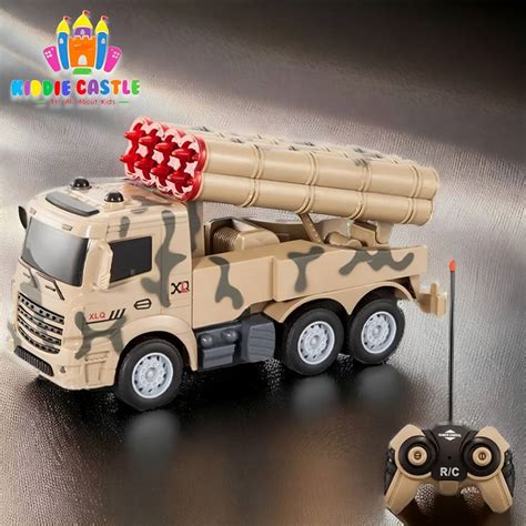 Kiddie Castle RC Military Missile Vehicle 2.4Gh High Speed Remote ...