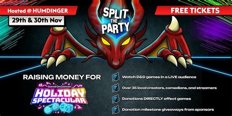 Split the Party Holiday Spectacular | Sat 29 & Sun 30, November 2025 ...
