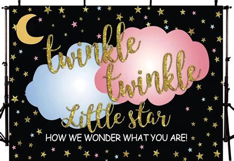 Buy Twinkle Twinkle Little Star Backdrop Night Sky Shinning Star and ...