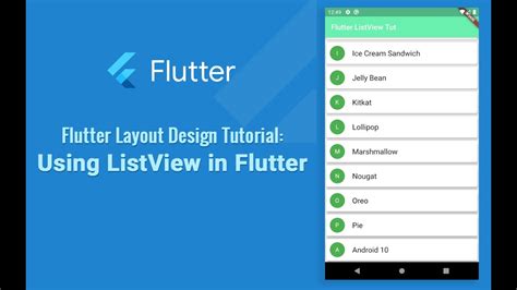 Flutter List View Design 的图像结果