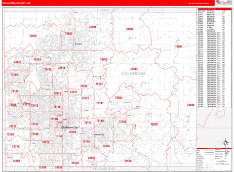 Oklahoma City Zip Code Map