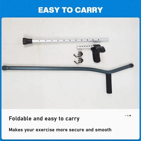 Buy FZYUAN Adult Forearm Crutches Lightweight Foldable Crutches with 10 ...