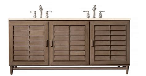 James Martin Vanities 620-V72-WW-3EMR Portland 72" Free Standing Double ...