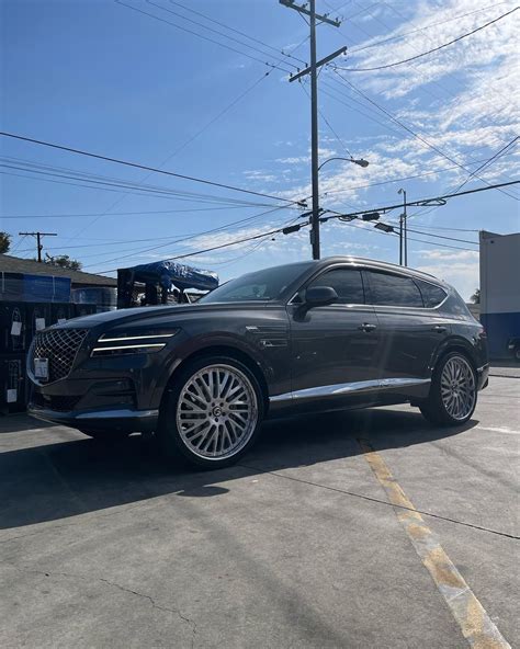 Genesis GV80 Grey Forgiato Provette | Wheel Front