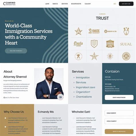 Squarespace Immigration Services Site Build | Freelancer