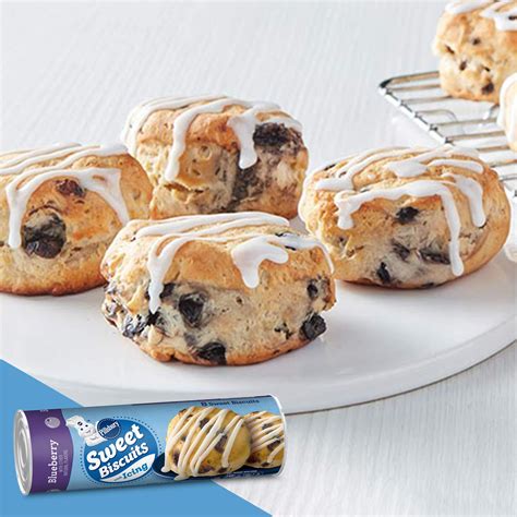 Pillsbury Grands Blueberry Biscuits Pillsbury Soft Baked Mini Sweet