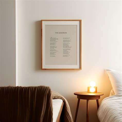 The Albatross Lyrics Aesthetic Wall Art Tortured Poets Department ...