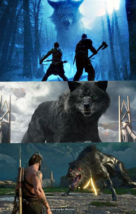 God Of War - Thor Ragnarok - AC Valhalla. GoW Fenrir is by far the best desing : r/GodofWar