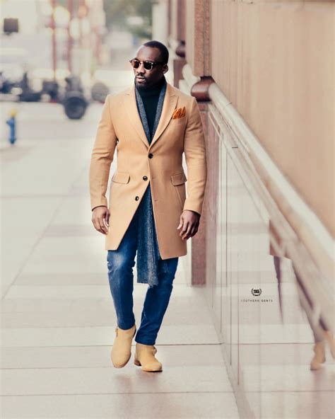 SG Men's Anniversary V Single Breasted Topcoat – Camel | Business ...