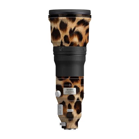 Classic Leopard Spots Sony FE 600mm F/4 GM OSS Camera Lens Skin
