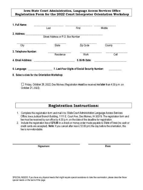 Fillable Online Interpreter Billing Statement with Instructions.pdf Fax ...