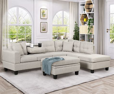 Image result for Convertible Modular Sectional Sofa