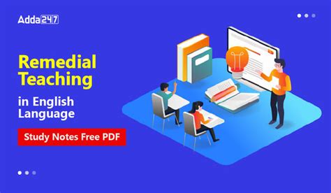 Remedial Teaching In English Language- English Notes for CTET 2024 ...