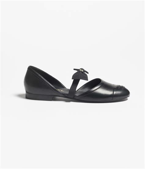 Mary janes - Lambskin, black — Fashion | CHANEL