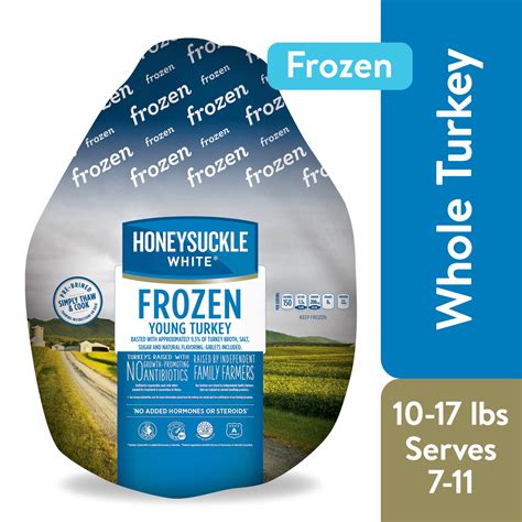 Buy Honeysuckle White® Whole Turkey, 10-17 lbs. Frozen, Serves 7 to 11 ...
