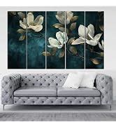 KYARA ARTS Radha Krishna Wall Painting for Living Room Big Size with ...
