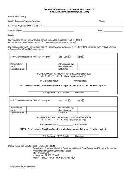 Step Tb Form ≡ Fill Out Printable PDF Forms Online