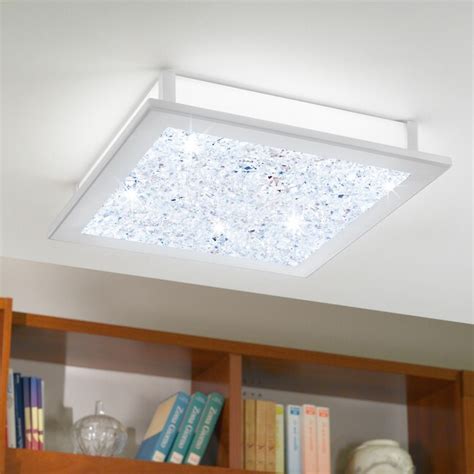 EGLO Auriga 1-Light Chrome Semi-Flush mount light at Lowes.com