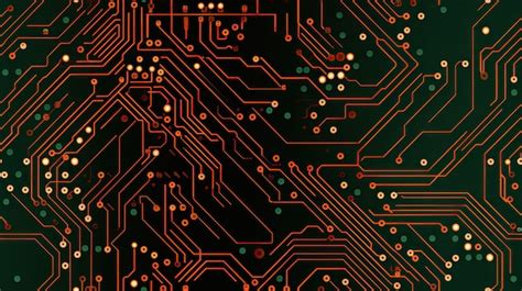Pixel pattern circuit board | Premium AI-generated image