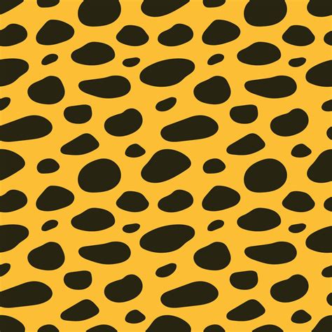 Cheetah spots seamless pattern. Vector repeating background. EPS10 ...