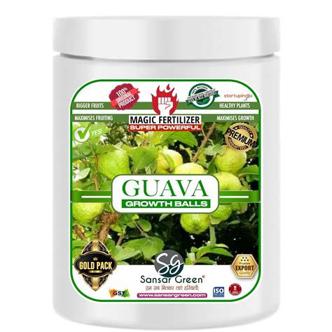 Sansar Green® Guava Magic Growth balls fertilizer for Maximising ...