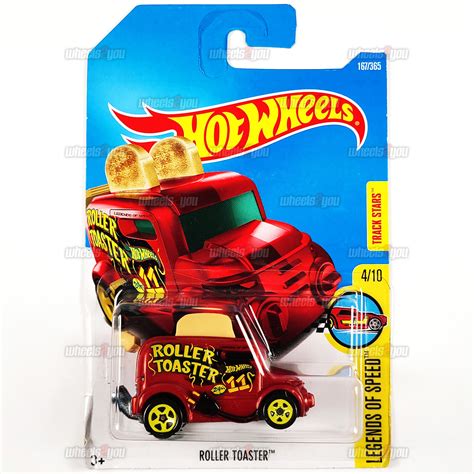 Hot Wheels 2017 Legends of Speed Roller Toaster (toaster Car) 167/365 Red for sale online | eBay