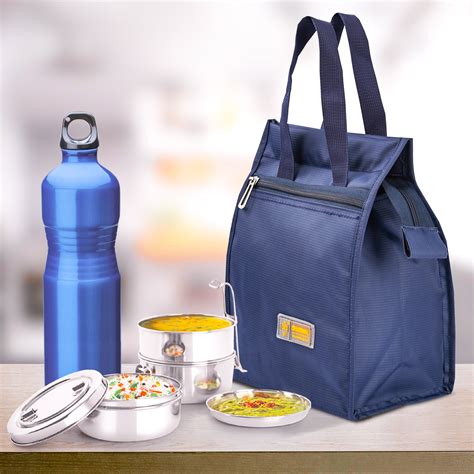 Thaili No.2 Tiffin Bag 11in x 8in x 6in TB-401 - Extra Small – Dhariwal ...