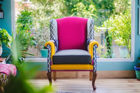 The Tobias Wingback | Magenta/Grey Sari edition – limon