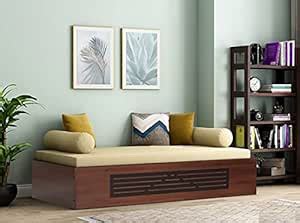 Trevi Primus Engineered Wood Day Bed/Divan Single Bed Without Storage ...