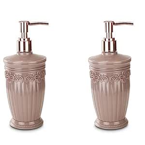 Nayasa Bianca Soap Dispenser | Set of 2 | Handwash Dispenser with Pump ...