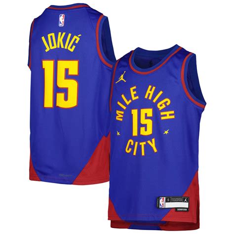 Youth Jordan Brand Nikola Jokic Denver Nuggets Swingman Jersey ...