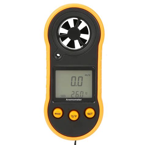 Anemometer - GM818 LCD Digital Anemometer Handheld Wind Speed Gauge ...