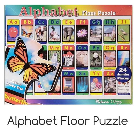 Alphabet Floor Puzzle | Floor puzzle, Preschool floors, Cards