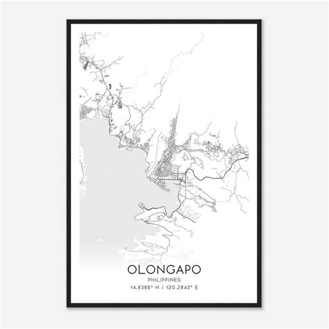 Map Of Olongapo City Philippines