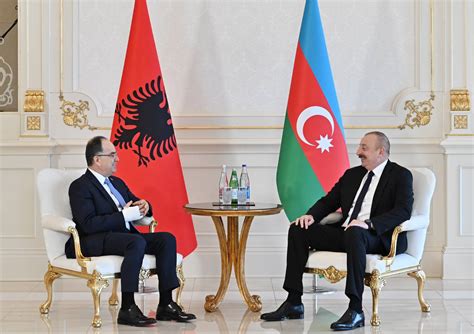 Ilham Aliyev met with President of Albania Bajram Begaj » Official web-site of President of ...