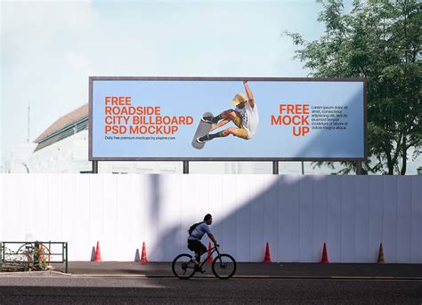 City Billboard Mockup Psd Free